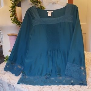 Sundance 100% Silk Blouse